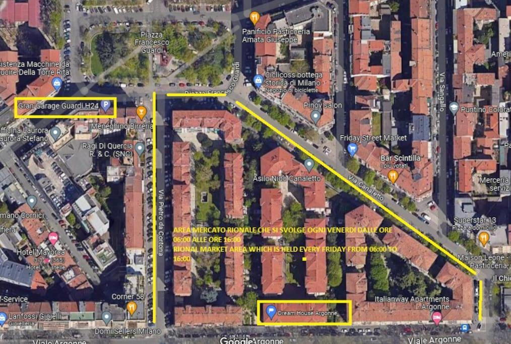 Dream House Argonne "Appartamento Nel Centro Di Milano" Eksteriør bilde